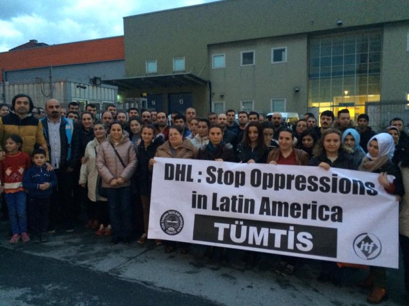 TUMTIS in Turkey was one of the unions taking action
