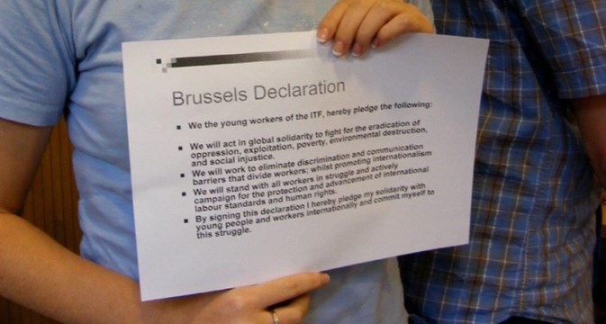 Brussels declaration printout