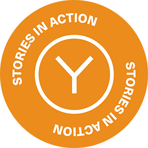 Stories in Action logo