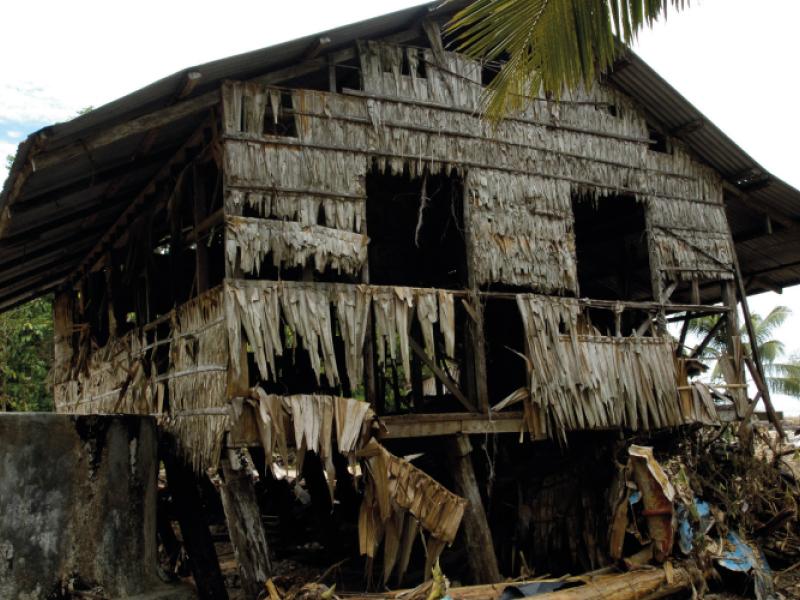 A recent earthquake in the Solomon Islands left communities devastated 