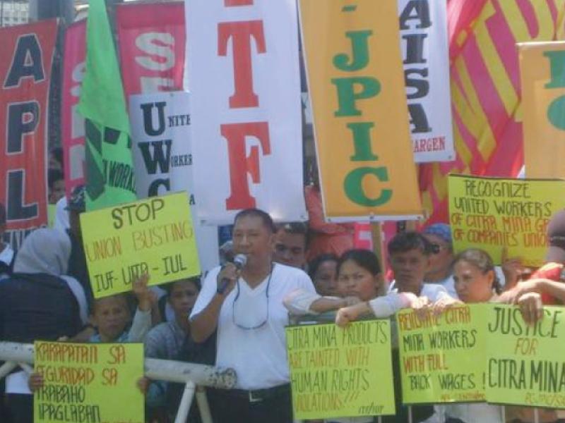 Protestors seek justice from Citra Mina