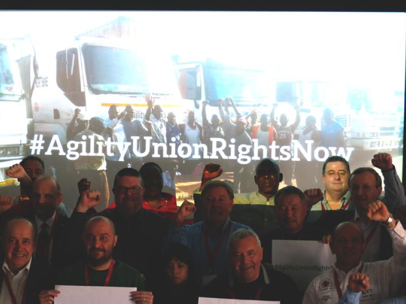 Inland transport unions demonstrate solidarity with Kenya truckers