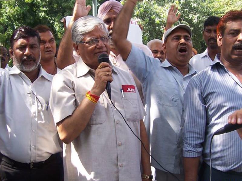 Workers protest against BWFS sackings