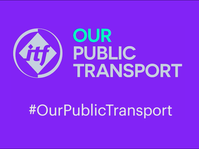 THE EVENT IS A KEY PART OF THE ITF'S OUR PUBLIC TRANSPORT PROGRAMME