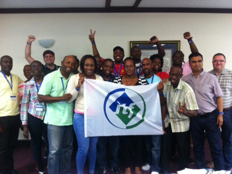 Participants from across the Caribbean attended the workshop