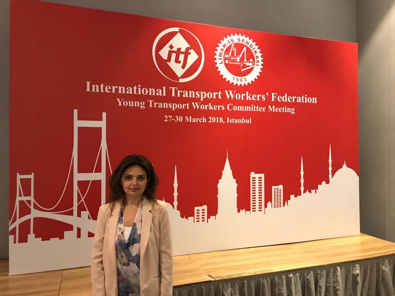 Baker Khundakji, ITF young workers co-ordinator