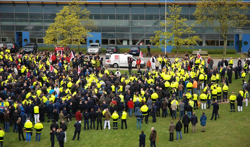 Ver.di members call on LHT to negotiate