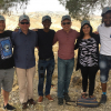 The mission spent four days in Palestine