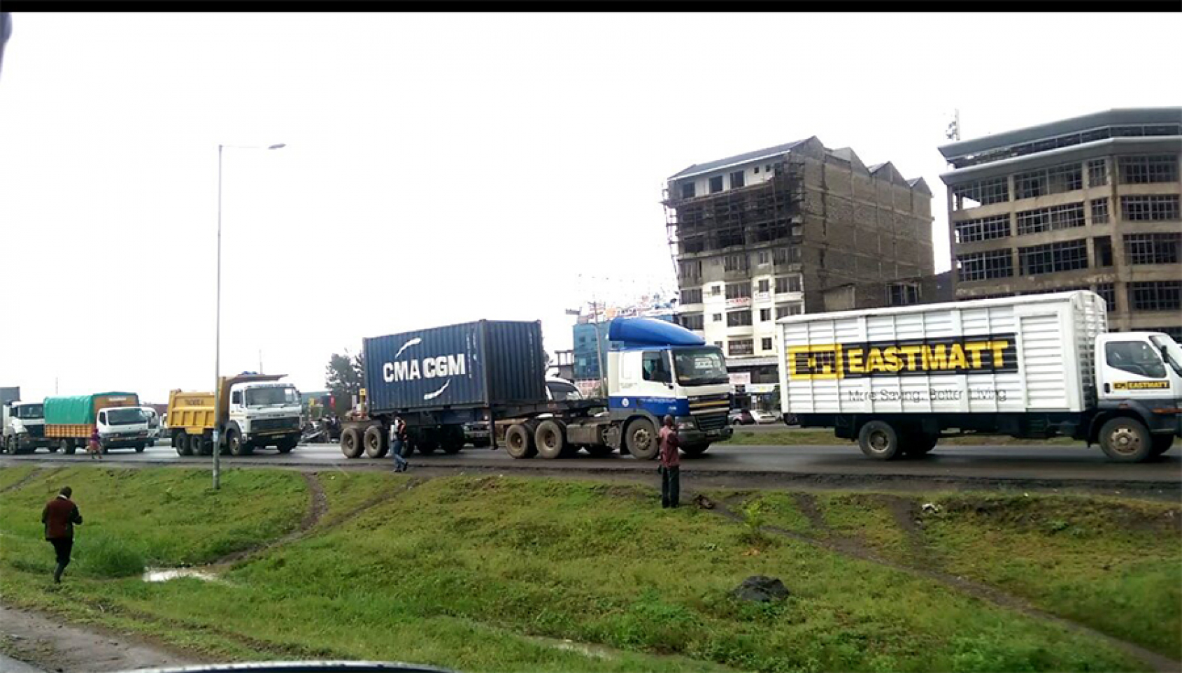 Kenyan truckers' security protest helps win government action Kenyan truckers' security protest helps win government action