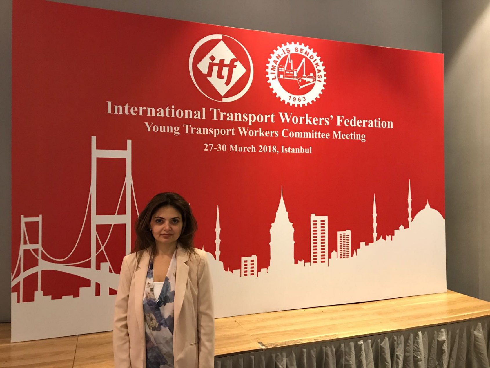Baker Khundakji, ITF young workers co-ordinator Baker Khundakji, ITF young workers co-ordinator