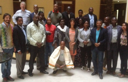 Activists from eight ITF unions met at the workshop